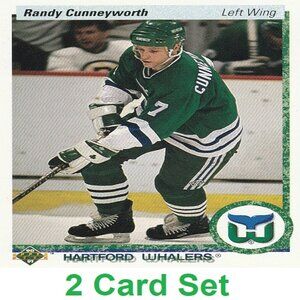 Randy Cunneyworth Hockey Card Collection